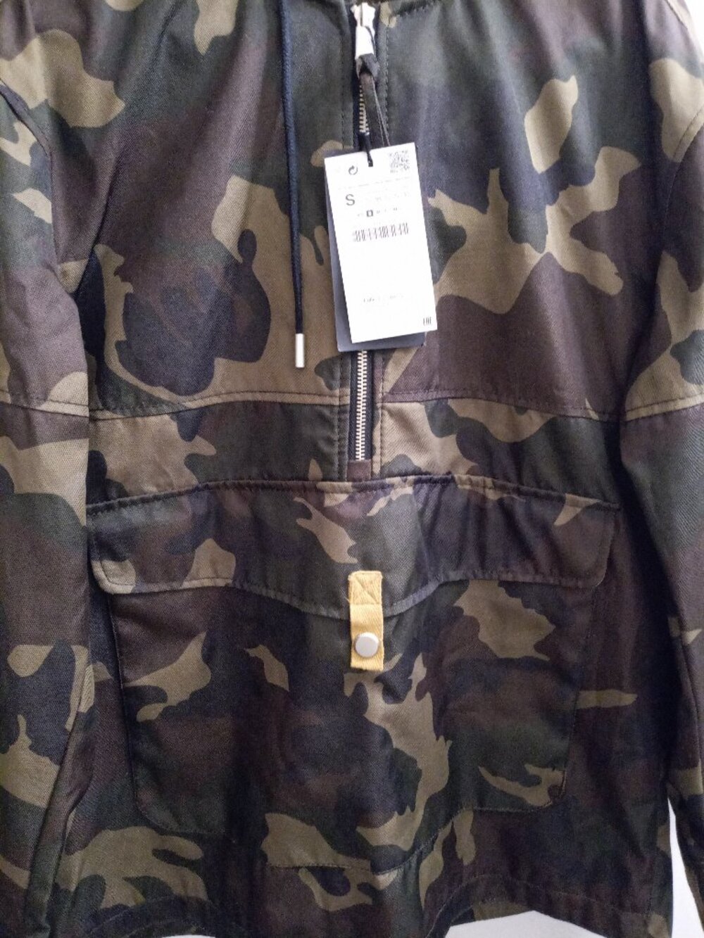 ZARA MENS HOODIE JACKET. BRAND NEW WITH TAGS. SIZE SMALL